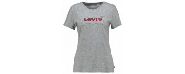 Zalando: T-Shirt Femme Levi's Perfect Graphic (Gris) à 13.72€ au lieu de 24.95€