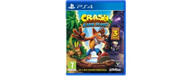 Auchan: Jeu PS4 Crash Bandicoot en promo à 24,99€ au lieu de 39,99€