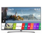 Auchan: Téléviseur LG 55UJ670V LED 4K UHD 139 cm à 899€