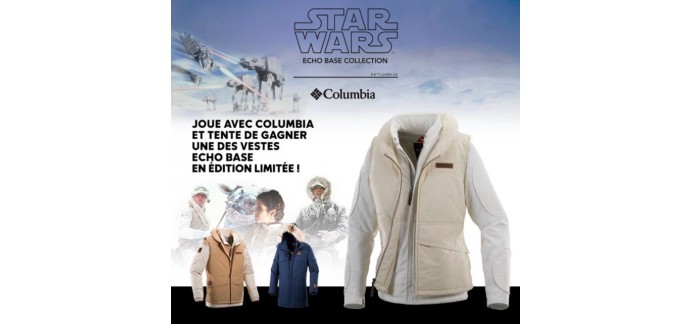 Columbia: Une des vestes en édition limitée inspirée de l'univers de Star Wars à gagner