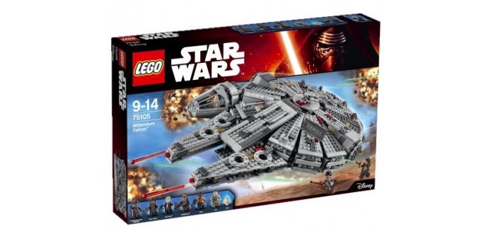 Fnac: 10€ de réduction dès 40€ d'achat sur une sélection de jouets LEGO Star Wars