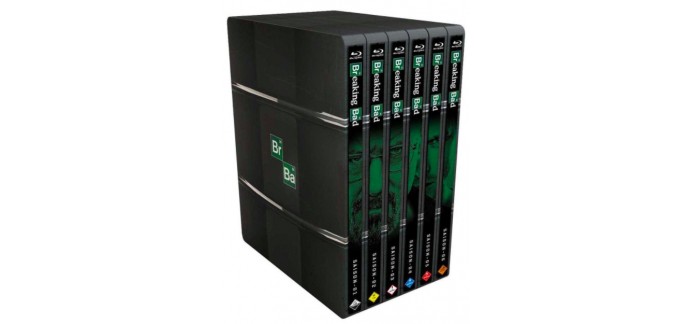 Amazon: Coffret Blu-ray Intégrale de la série Breaking Bad édition boîtier SteelBook limitée à 69,99€