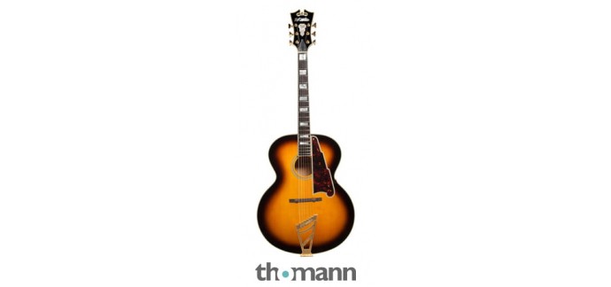 Thomann: Guitare électro-acoustique D'Angelico EX-63 VS à 699€ au lieu de 1599€