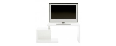 GiFi: Meuble TV design blanc laqué à 59€ seulement au lieu de 159€