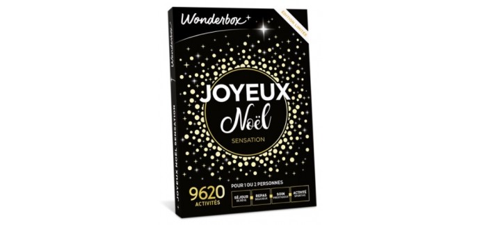 Wonderbox: Livraison express Chronopost offerte dès 49,90 € d'achats et garantie pour Noël