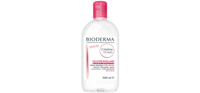 Jevaismieuxmerci: 1 Créaline 500ml offerte dès 49€ d'achat sur la marque Bioderma