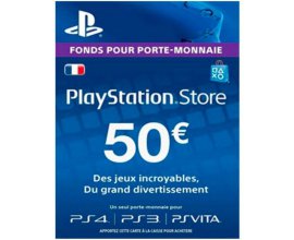 eBay: Carte Playstation Store de 50€ au prix de 41,99€