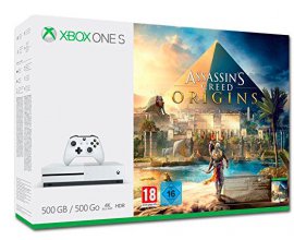 Amazon: Pack Xbox One S 500 Go Assassin's Creed Origins à 189,95€