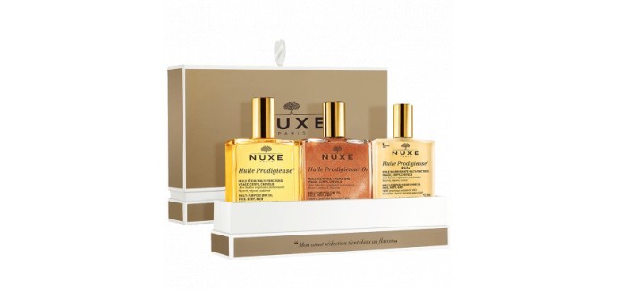 Nuxe: Coffret en Edition Limitée Huile Prodigieuse Forever à 79.90€ au lieu de 94.10€ 