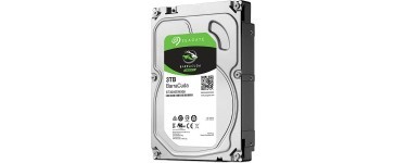 MacWay: Disque dur interne 3 To Seagate BarraCuda SATA III 3,5" à 79.99€ au lieu de 99.99€ 