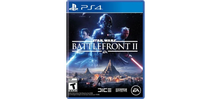 Playstation: STAR WARS Battlefront II à seulement 34,99€