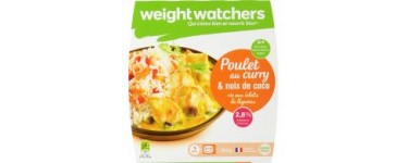 Carrefour: Plat cuisiné poulet curry/coco Weight Watchers à seulement 3,47 € 
