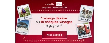 La Halle: Séjour à l'Ile Maurice, à Bali, au Brésil ou aux Caraïbes en hôtel 5* ou 15 Ticket Kadéos à gagner 