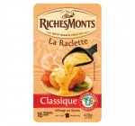 Carrefour: Lot de 3x240g Raclette classique RicheMonts à 7.98€ au lieu de 11.97€ 