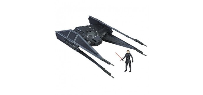 Fnac: Véhicule et figurine Star Wars Episode VIII Tie Silencer et Kylo Ren 10 cm à 13,88€