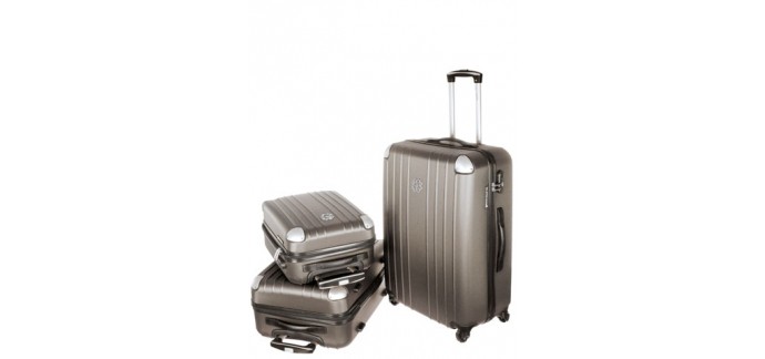 Gsell: Lot de 3 valises Amélie Les petites bombes à 169€ au lieu de 599€  