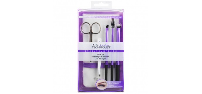 Look Fantastic: -5€ sur le Real Techniques Eyebrow Grooming Set