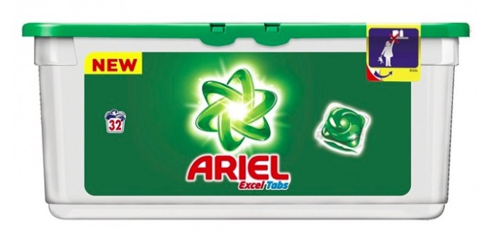 Groupon: Jusqu'à -80% de remise sur les packs de lessive Ariel. Ex : 384 doses à 106,99€ au lieu de 531,76€