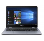 Fnac: PC portable Hybride Asus VivoBook Flip TP410UA-EC337T 14" Tactile au prix de 979,99€