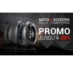 1001pneus: -50% sur une sélection de pneus Moto
