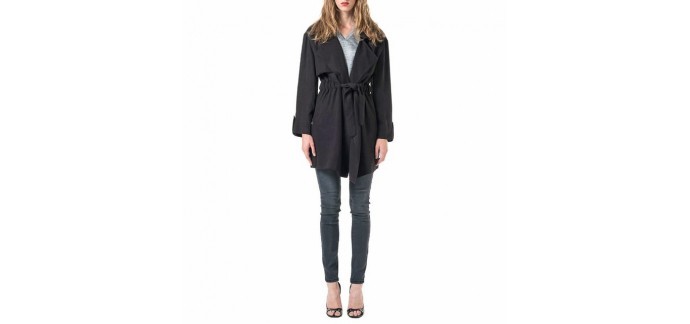 La Redoute: Trench coupe ample avec ceinture de Best Mountain à 64,35€