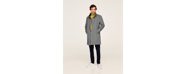 Zara: Manteau à col cheminée à 69,99€ au lieu de 99,95€