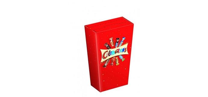 Amazon: -50% sur le pack de 12 boîtes de Celebrations Mini Box 69gr.