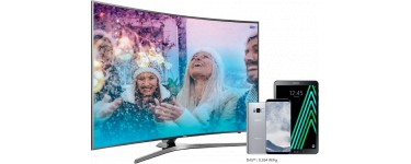 Bouygues Telecom: 1 TV Samsung 4K UHD, 1 Samsung Galaxy S8 64 Go et 1 tablette Samsung Galaxy Tab A à gagner