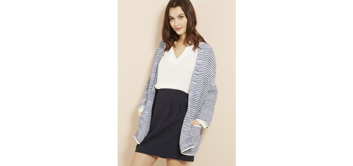 Kookaï : Gilet Mouline au prix de 55€ 