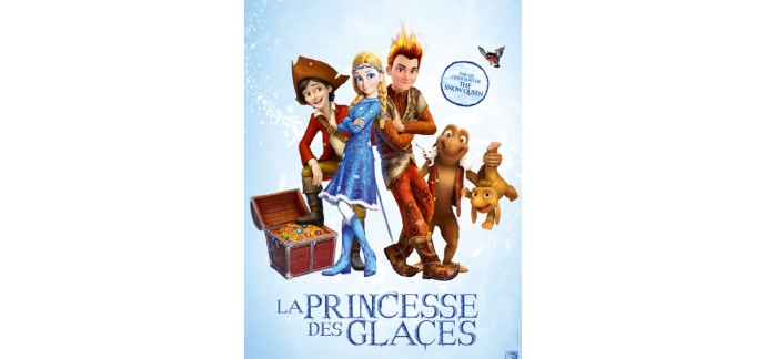 Carrefour: 400 places de cinéma pour le film "La princesse des glaces" à gagner 