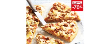 Thiriet: 70% de réduction pour une deuxième pizza commandée