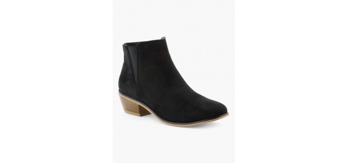 La Halle: -50 % sur les bottines western zippées