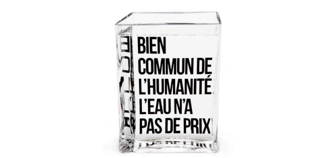 Made in Design: 10% de remise sur la carafe La Lame d'Eau by Philippe Starck / 50 cl