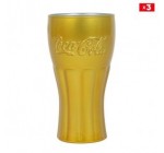 Excedingue: Lot de 3 verres Coca Cola 37cl à 4,39€