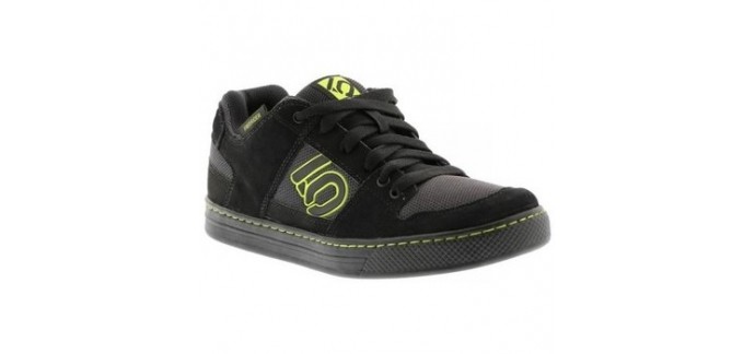 Spartoo: Chaussures de skate Five Ten Freerider Black/Slime pour le prix de 76,97 € au lieu de 109,95 €