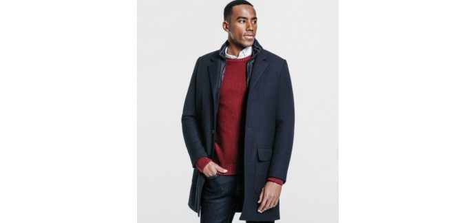 Jules: Remise de 20% sur le manteau long avec parmenture