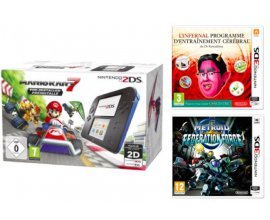 Fnac: Nintendo 2DS Mario Kart + Metroid + L'infernal programme d'entrainement cérébral à 89,99€
