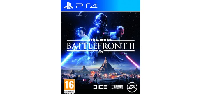 Rue du Commerce: 20€ de réduction sur votre jeu Star Wars Battlefront II sur PS4