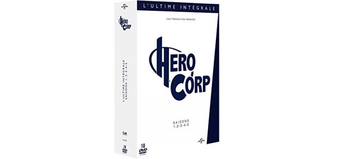 FranceTV: Gagnez le coffret DVD intégral des 5 saisons de la série Hero Corp 