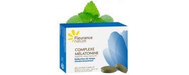 Fleurance Nature: Complexe Mélatonine au prix de 5,70€ au lieu de 14,30€