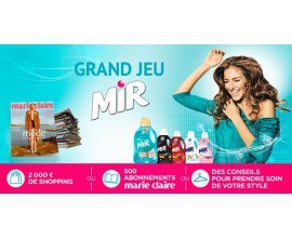 La Belle Adresse: 2000€ de shopping, 500 abonnements Marie Claire... à gagner