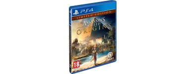 Amazon: Assassin's Creed Origins sur PS4 en Edition Limitée à 33.13€ au lieu de 36.81€