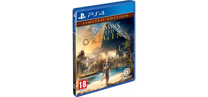 Amazon: Assassin's Creed Origins sur PS4 en Edition Limitée à 33.13€ au lieu de 36.81€