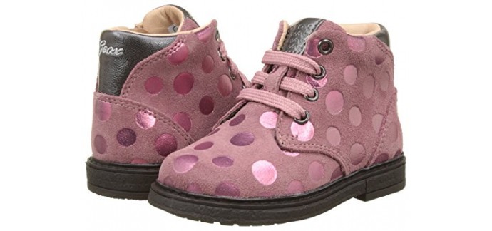 Amazon: Chaussures Fille Geox Glimmer C à 26,10€ 