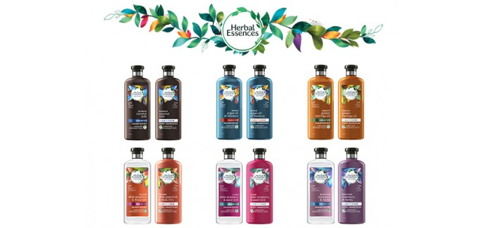 Magazine Maxi: 6 gammes pure:renew Herbal Essences (6 shampooings et 6 après-shampooings) à gagner