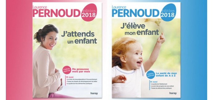 Femme Actuelle: 20 lots de 2 livres "J'attends un enfant" & "J'élève mon enfant" éditions 2018 à gagner