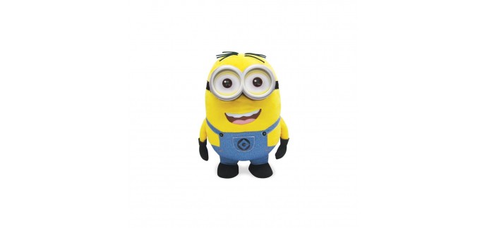 Auchan: Peluche parlante Minion Dave 41cm en solde à 14,99€ seulement