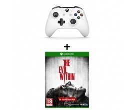 Cdiscount: Manette Xbox One sans fil blanche + Le jeu Evil Within à 39,99€