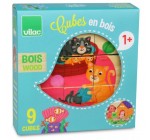 Avenue des Jeux: -7% pour le Puzzle 9 cubes en bois Animaux