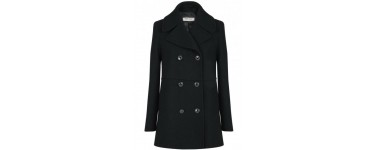 NAF NAF: [Soldes] -40% sur le manteau caban boutons bijoux 